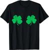 Shamrock Boobs Shirt Irish Boobies St Patricks Day Gift Unisex T-Shirt