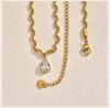 Stainless Steel New Wave Chokers Chain Necklaces for Women, Fashion Waterproof Elegant Collar Jewelry