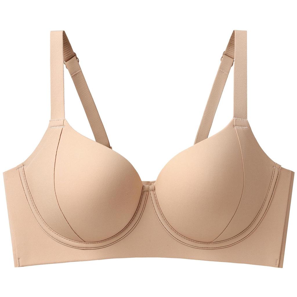 Seamless Uplift Minimizing Bra: Anti-Sagging, Side Support, for Large Busts