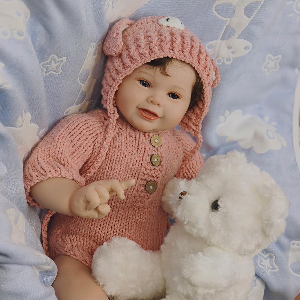 Reborn Baby Doll Kodi 60cm Already Finished Collectible Art Princess Doll Toy Huge Baby Soft Silicone Reborn Toddler Dolls Toy