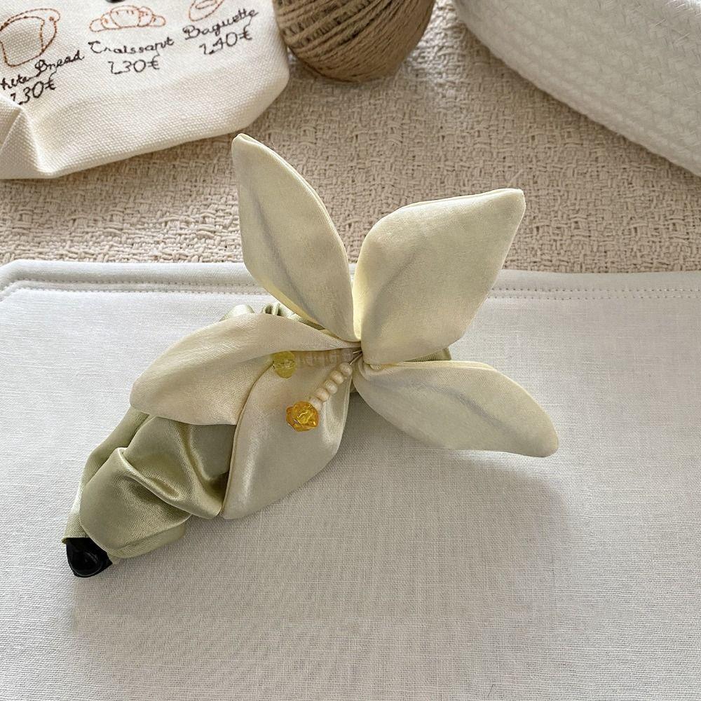 Stoffblumen-Haarspange Rutschfeste Stoff-Vertikalspange Kreative Blume Haarnadel Mädchen