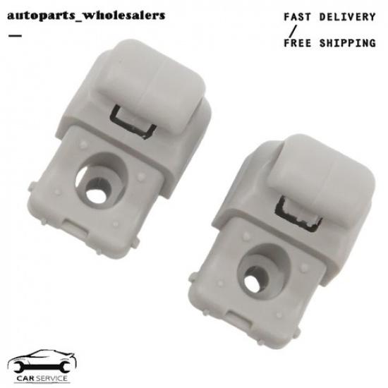 2x Крючок солнцезащитного козырька Запасные зажимы для солнцезащитного козырька Ремонт Для 2017- Tesla Model 3