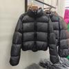 Autumn and Winter New White Duck Down Bread Jacket Down Jacket Women's Long-sleeved Short Thickened Stand-up Collar Jacket Versatile