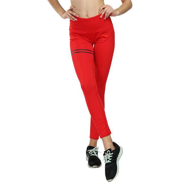 Fitness Women High Waist Push Up Polyester Leggings With Stylish Patchwork Design For Active Sports