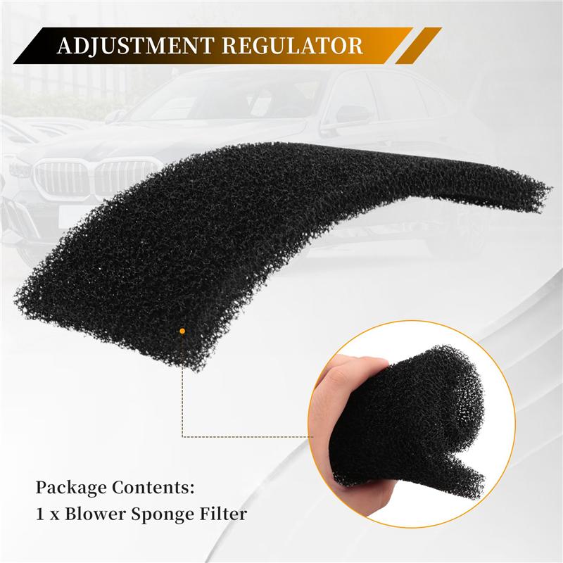 Car Evaporator Box Blower Air Conditioner Dustproof Sponge Filter For BMW 5/7 Series F18 10-17 F02 08-14 64119216222