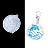 Shiny Glossy Silicone Resin Molds Marine Animal Keychain Mold DIY Pendant Ornaments Jewelry Epoxy Resin Crafting Molds