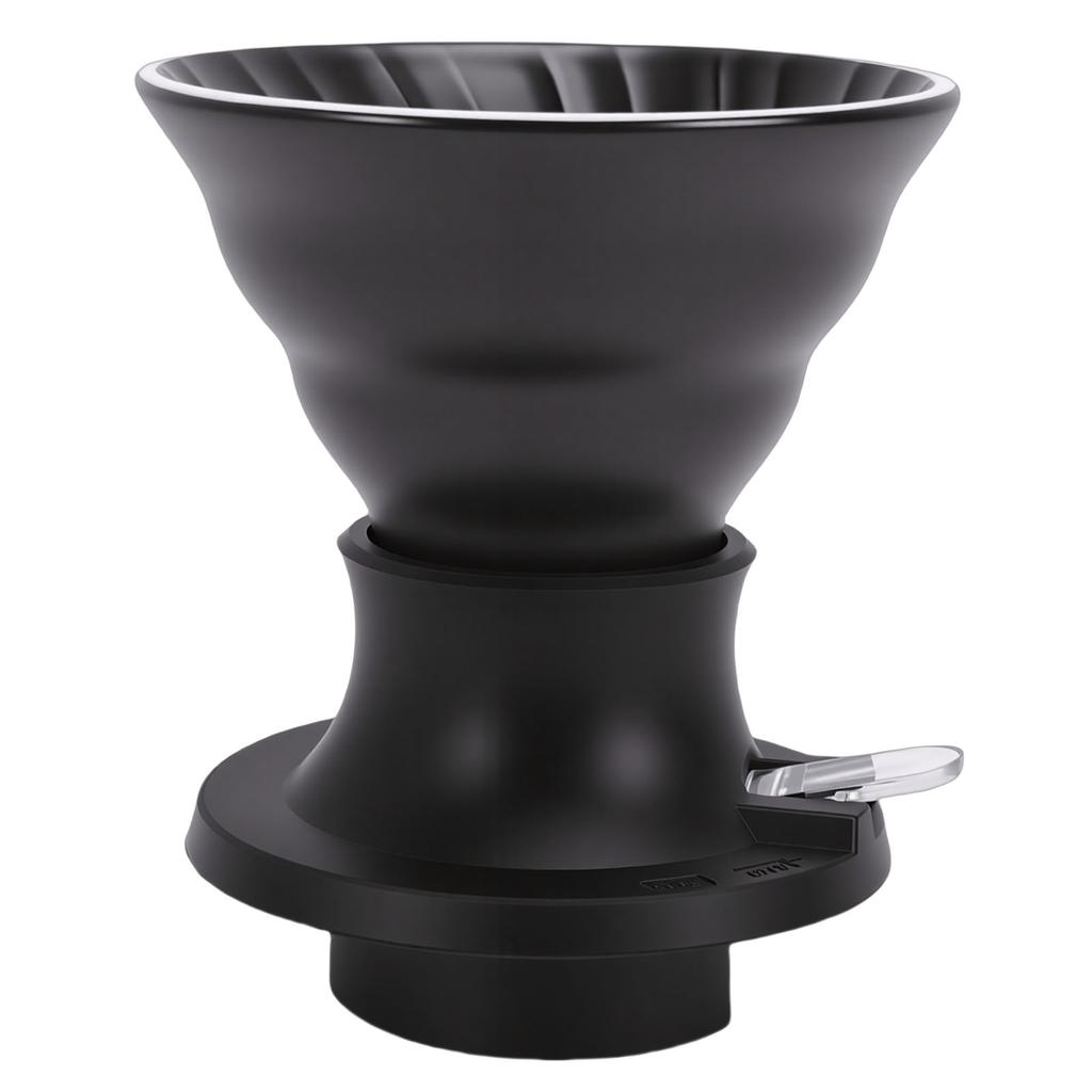 Pour Over Coffee Dripper Ceramic Heat Proof Immersion Cone Coffee Maker Dripper Filter Holder for Home Travel Office