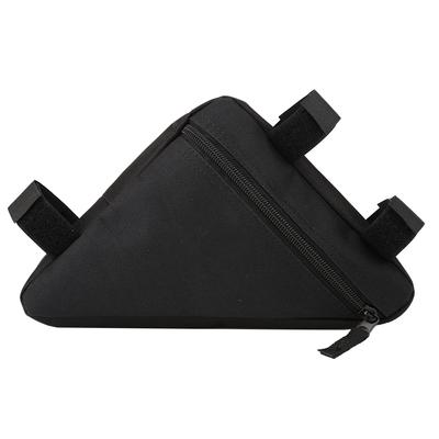 Quick Release Vorne Sattel Radfahren Bike Zubehör Top Rohr Dreieck Werkzeug Tasche (Schwarz)