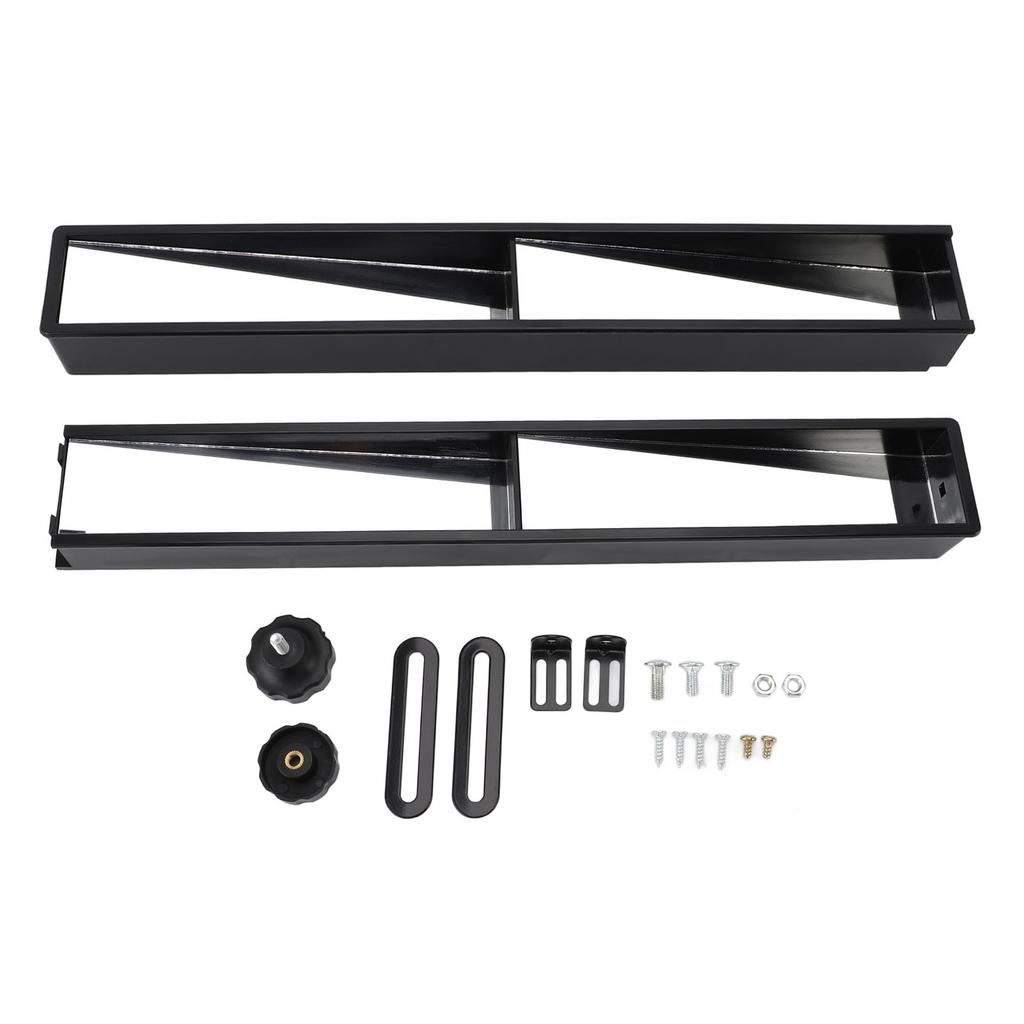 Golf Cart 4 Panel Wide Angle Rear View Mirror Adjustable Height Enhanced Safety Replacement for Club Car DS Van Truck