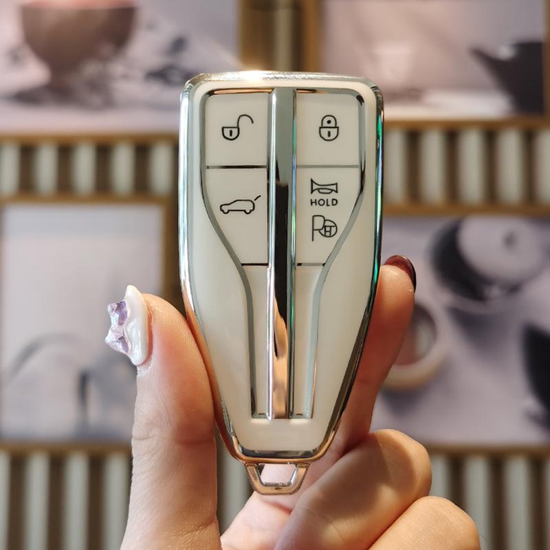2023 Hongqi H5 Key Case for Women: Compatible with H7, H9, HS5, HS7, HS3 - Protective Car Key Cover and Buckle