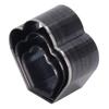 3Pcs Crown Shape Leather Punching Die Set Cutting Knife Kit 1 Hole Hollow Punch Cutter