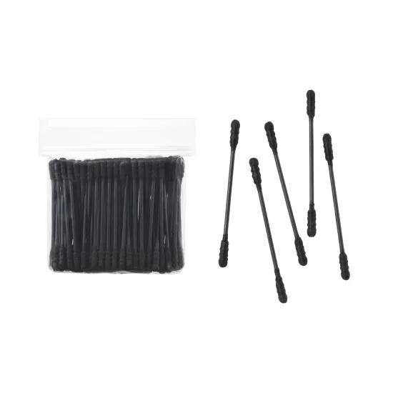 MILLI Black Paper Cotton Swabs (120P) by fili mili