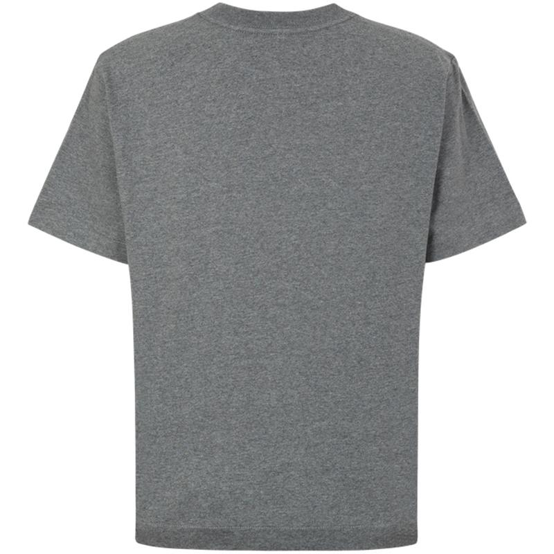 Calvin Klein Logo Print Short Sleeve T-Shirt Women Tops Gray 40WH113-P7E