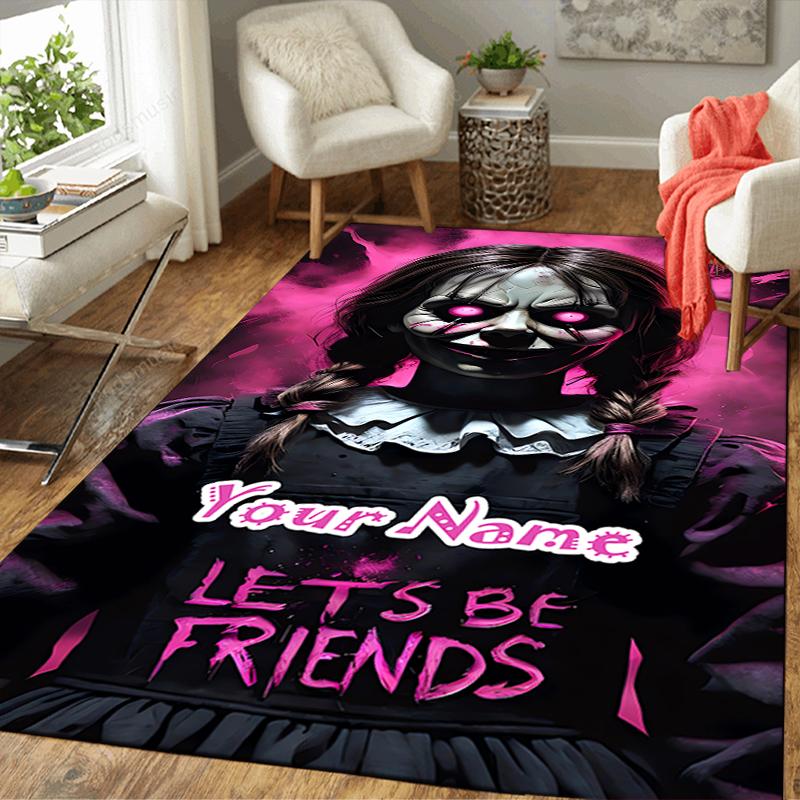 Custom 1Pc Moonlit Gothic Portrait Rug Office Carpet Indoor Outdoor Entrance Doormat Nonslip Soft And Comfortable Living Room D2915376