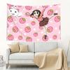 Daioh Ayumu Kasuga Tapestry Cute Anime Strawberry Print Wall Hanging For Teen Bedroom Dorm Room Decor Multiple Sizes