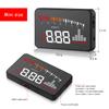 X5 Car HUD OBD II Head-Up Display Overspeed Warning System Projector Windshield Auto Electronic Voltage Alarm Water Temp Gauge