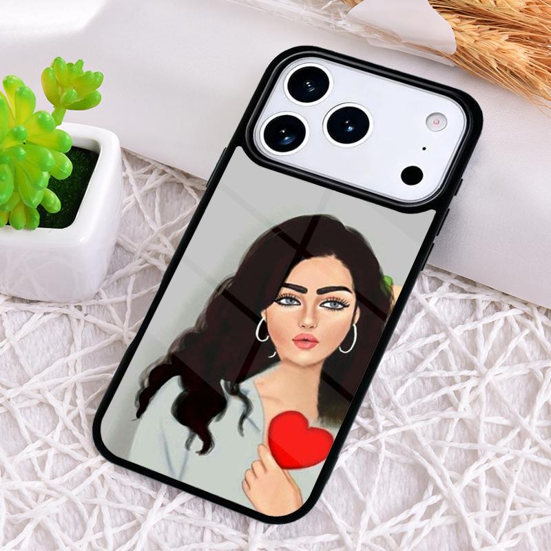 BFF Cute Girl Best Friend Phone Case for iPhone 17 Air 16 15 11 12 14 13 Pro Max Shockproof Cover