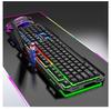 Viper KM520 Luminous Metal USB Wired Keyboard and Mouse Set for Desktop Computers