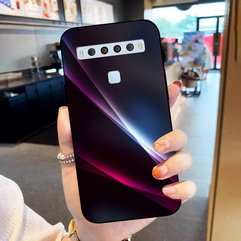 For TCL 10L Case T770H T770B Back Cover For TCL 10 Lite Case Coque Shockproof Soft TPU Silicone Phone Case 10 L 10Lite Fundas