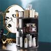 360 Degree Rotating Rotating Display Stand Space Saving Cosmetic Storage Box  Bathroom