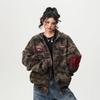 Cardigan cu glugă BWKA Camuflaj Retro