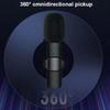 Phone Mini Wireless Lavalier Microphone Portable Microphone Intelligent Noise Reduction No Delay