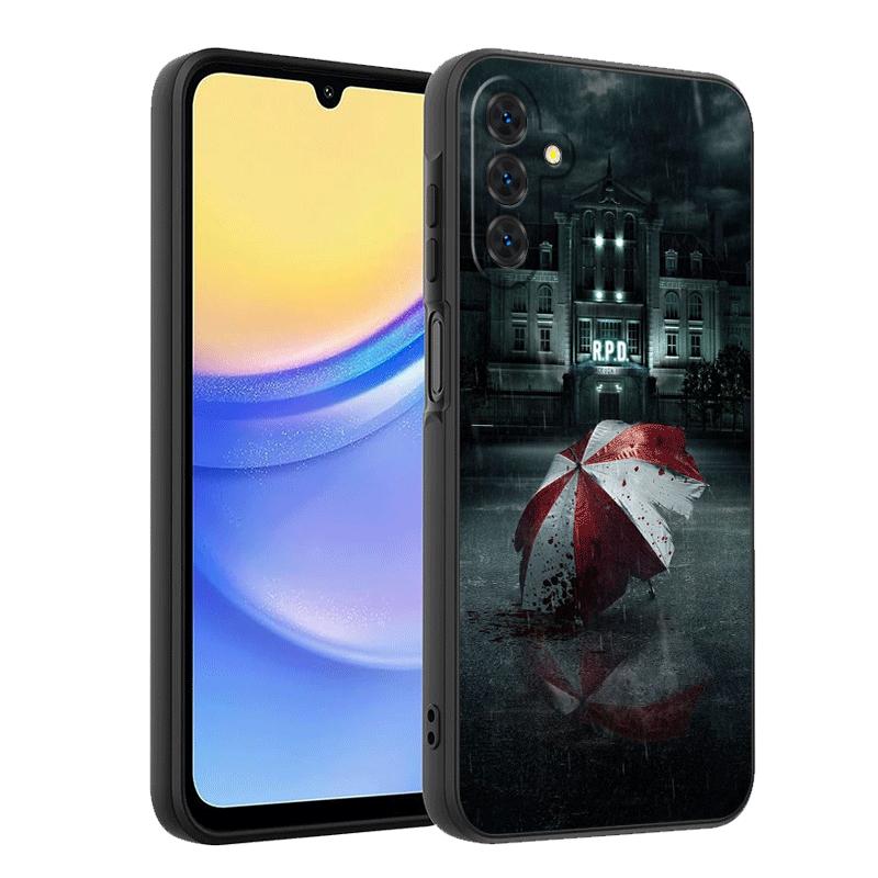 R-Resident-Evil Game Soft Phone Case for Samsung A17 A37 A57 A16 A26 A36 A56 A15 A25 A35 A55 A14 A24 A34 A54 A13 A23 A33 A53 A52