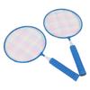 Badmintonset för barn Lätt badmintonracket för barn med 3 badmintonbollar Bärväska Greppband för 3 till 12 år
