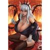Print Game Purple Octopus Miss Nude Sexy Girl Art Canvas Poster Inch Living Room Bedroom Home Wall Picture