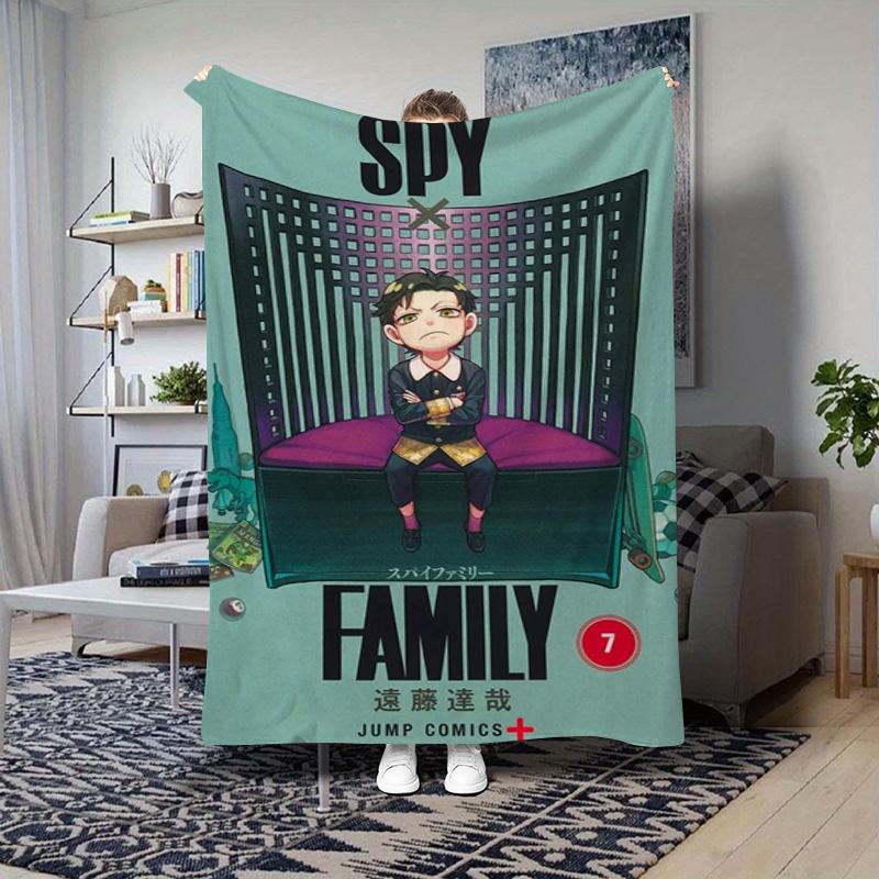 Spy Family Anime Tapestry Blanket Soft And Comfortable Camping Trip Sheet Office Rest Blanket Gift