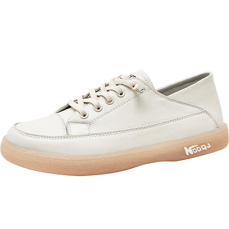 ZHR Women s Genuine Leather Casual Slip-On Sneakers A77 37