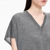 JNBY 25 Autumn Sleeveless V-Neck Relaxed Wool Dress