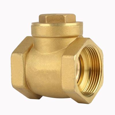 Messing Aktuator Kugelhahn DN32/DN40/DN50 Innengewinde Rückschlagklappe 232PSI Wasser-Rückflussverhinderung
