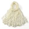 Muslim Modal Hijab Cotton Rayon Scarf for Women Double Stitching Wide Edge Rayon Shawl Islamic Thin Soft Viscose Turban Headband