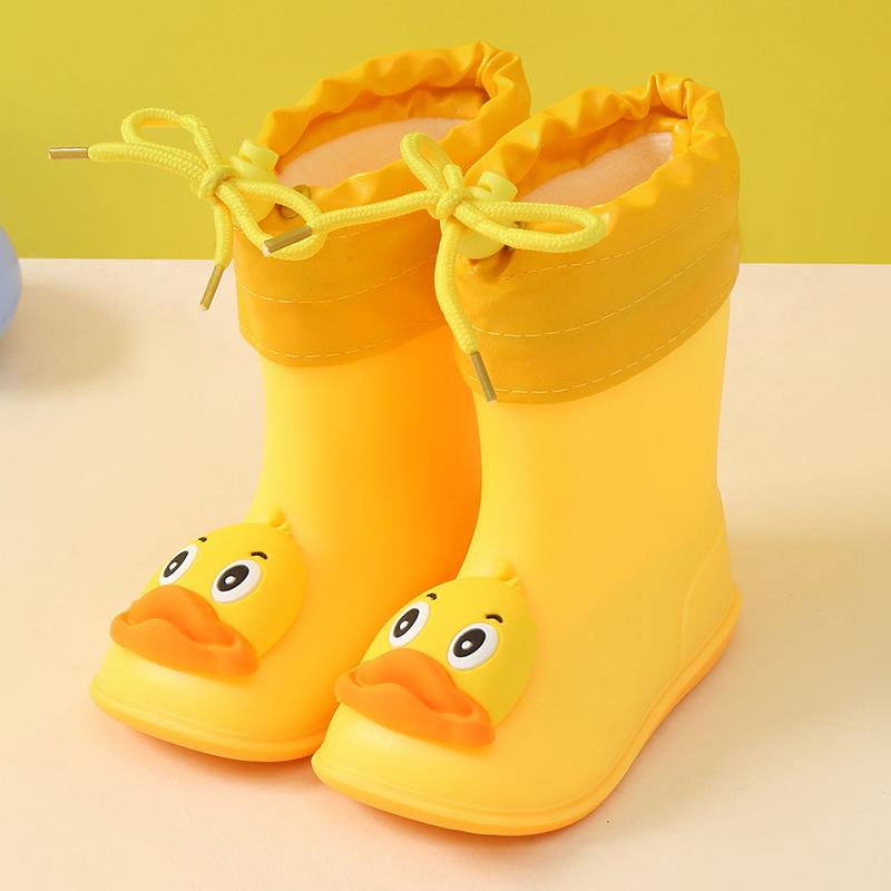 New Girl Rainboots Classic Waterproof Children Shoes Kids Rain Boots PVC Rubber Boots Kids Baby Water Shoes Boy Rain Boots Kids