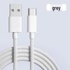 60W Fast Charging Braided Type-C Cable for Huawei & Apple Phones/Tablets