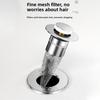New Sealing Spring Core Drain Plug Push-Type Anti-Odor Floor Drain Filter with Anti-Clogging Net Pop-Up Shower Hair Catcher