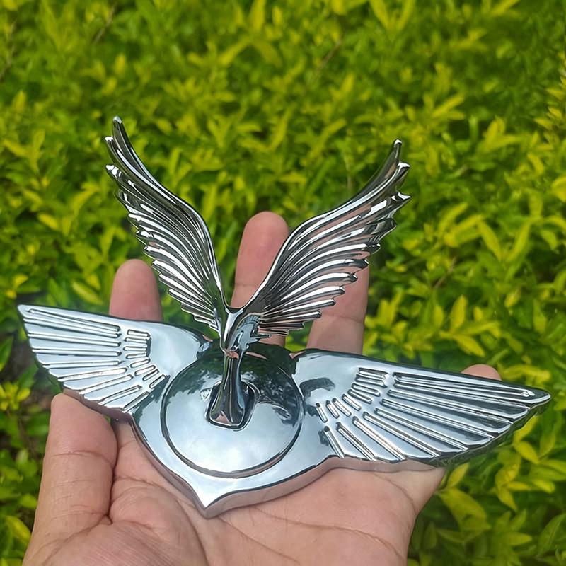 Metall-Autosticker Flügel Angebracht Adler Motorhaube 3D Adler Emblem Modifikation Abzeichen Logos Für Dekor Zubehör