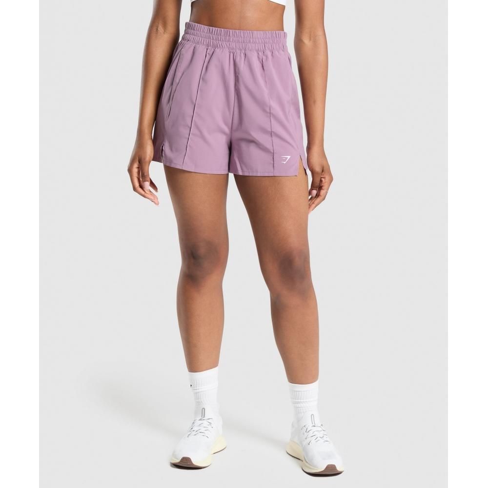 

Gymshark Шорты с защипами, нежно-фиолетовые B8A6M PBZS XXS