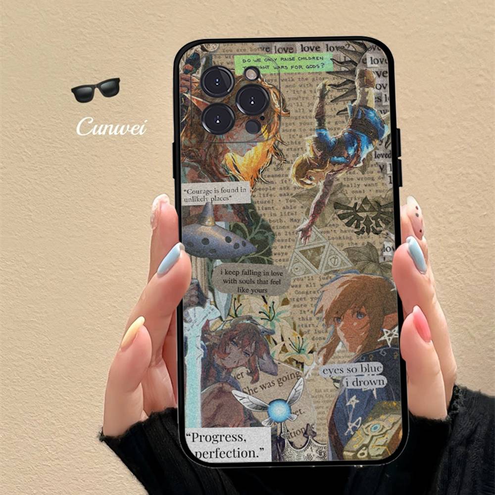 Classic Popular Z-ZeldasS Game Phone Case For IPhone 16 15 14 11 12 13 Mini Pro XS Max Cover 6 7 8 Plus X Funda Shell