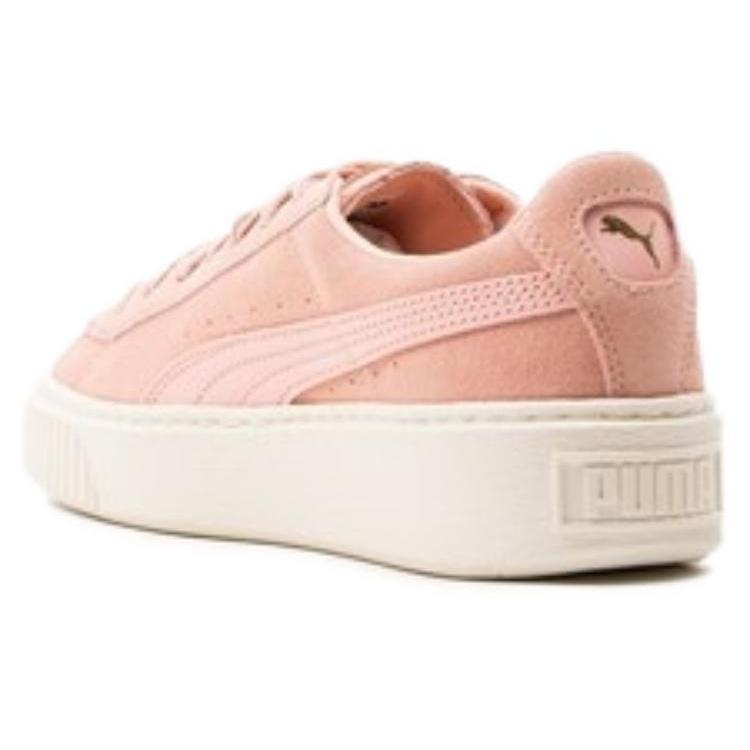(WMNS) PUMA Suede Platform Core 'Coral Cloud Whisper White' Women's 363559-05