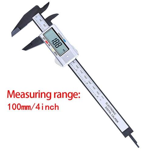 Digital Caliper 6-inch Electronic Caliper 100mm Caliper Micrometer Digital Ruler Measuring Tool 150mm 0.1mm Professional Process