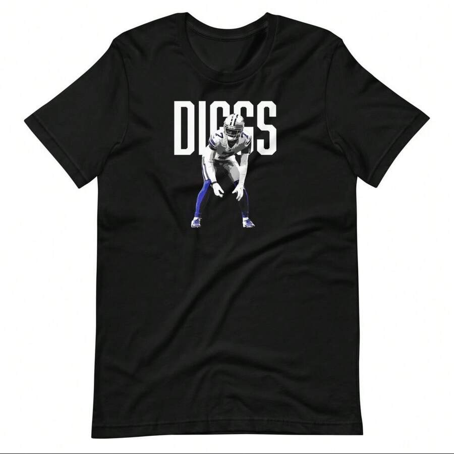 Unisexs Trevon Diggs Cowboys CB ShortSleeve Tee Shirt S