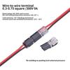 1-100 STÜCK 12V Drahtkabel Einrastverbinder Klemmenverbindungen Verbinder Auto Kfz Stecker