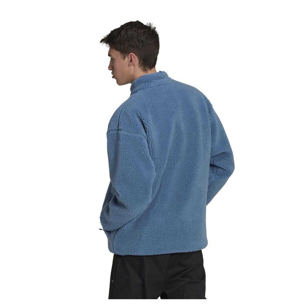 adidas Mens Sherpa Fleece Jacket