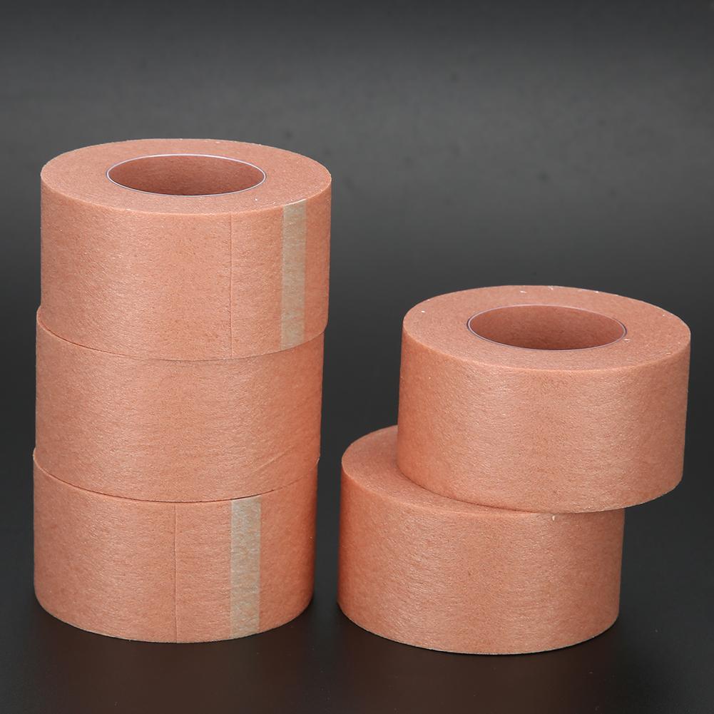 5pcs Eyelash Extension Tape Non Woven Fabric Grafting Eyelash Tape Eyelash Extension Tools(1.25cm )