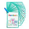 Montessori Flashcards Early Educational Double Side Vocabulary Cards Toddler Teaching Aids English Vocabulary