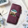 Beach Pattern Wallet Forever Retro Leisure Fashion Multi-card Slot Portable Daily Use Purse