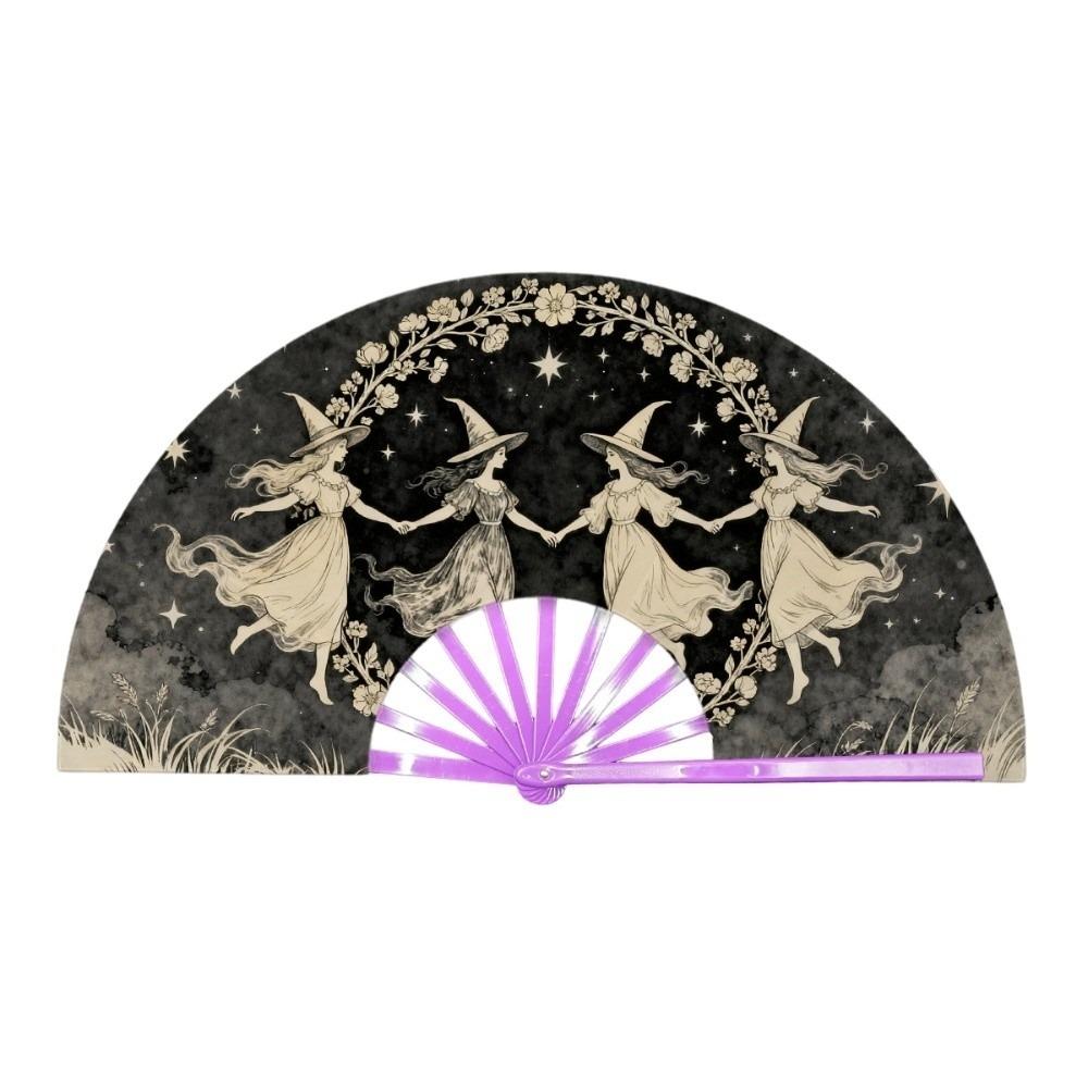 Handheld Kung Fu Fan 33cm 13in Folding Hand Fan Chinese Style Large Hand Fan Decoration