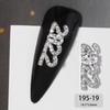 Ķīniešu Jaunais gads 3D nagu mākslas aksesuāri Rotaslietas Dekorācijas DIY Tiger Lucky naudas soma kristāla sarkans dārgakmens Rhinestone krelles